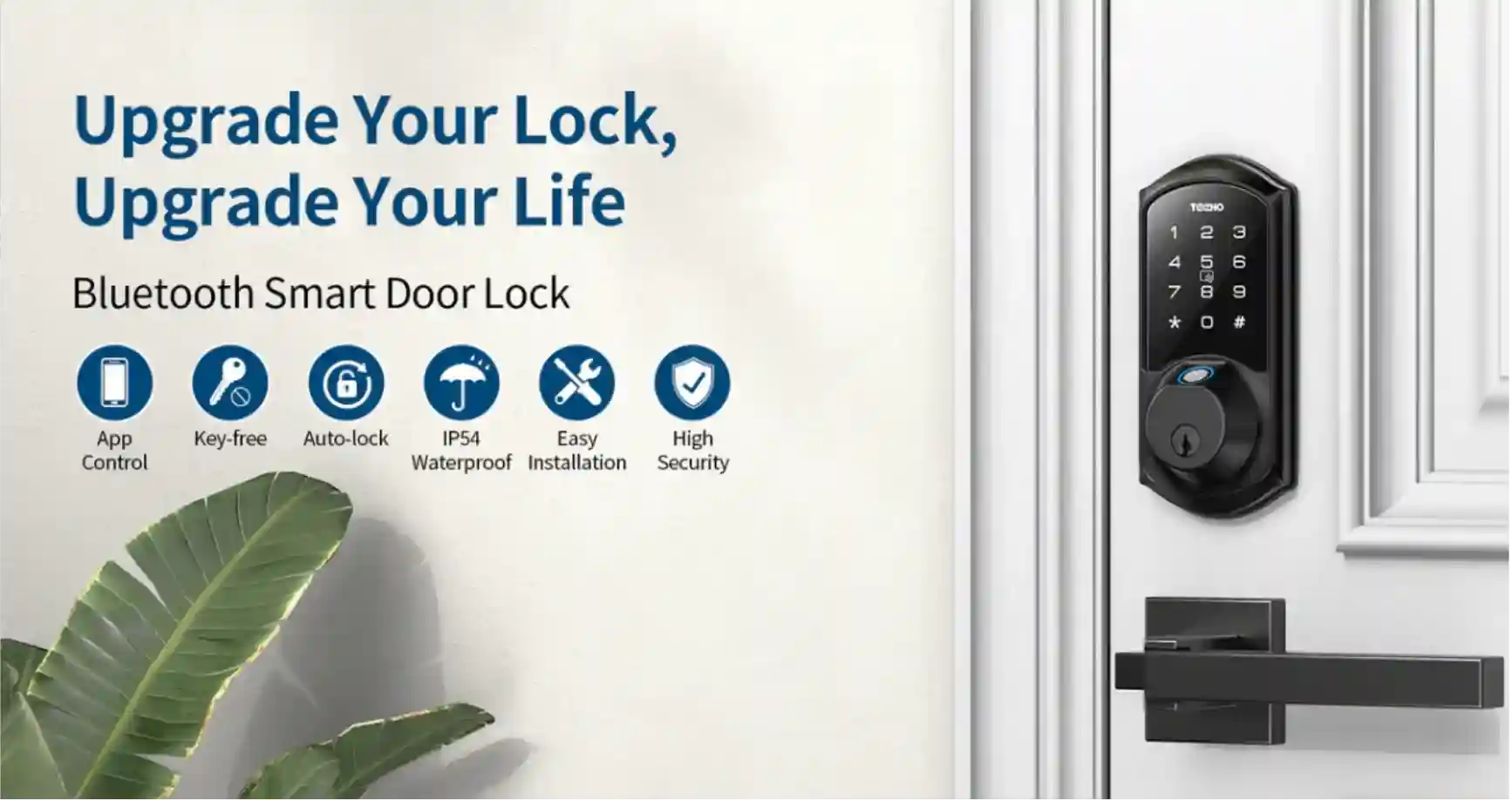 TEEHO Fingerprint Door Lock